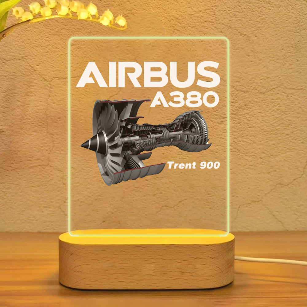 Airbus A380 & Trent 900 Engine Designed Night Lamp