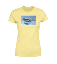 Thumbnail for Two Fighting Falcon Designed Women T-Shirts