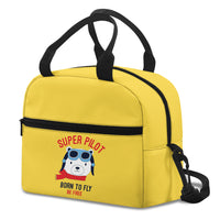 Thumbnail for Super Pilot - Born To Fly Designed Lunch Bags