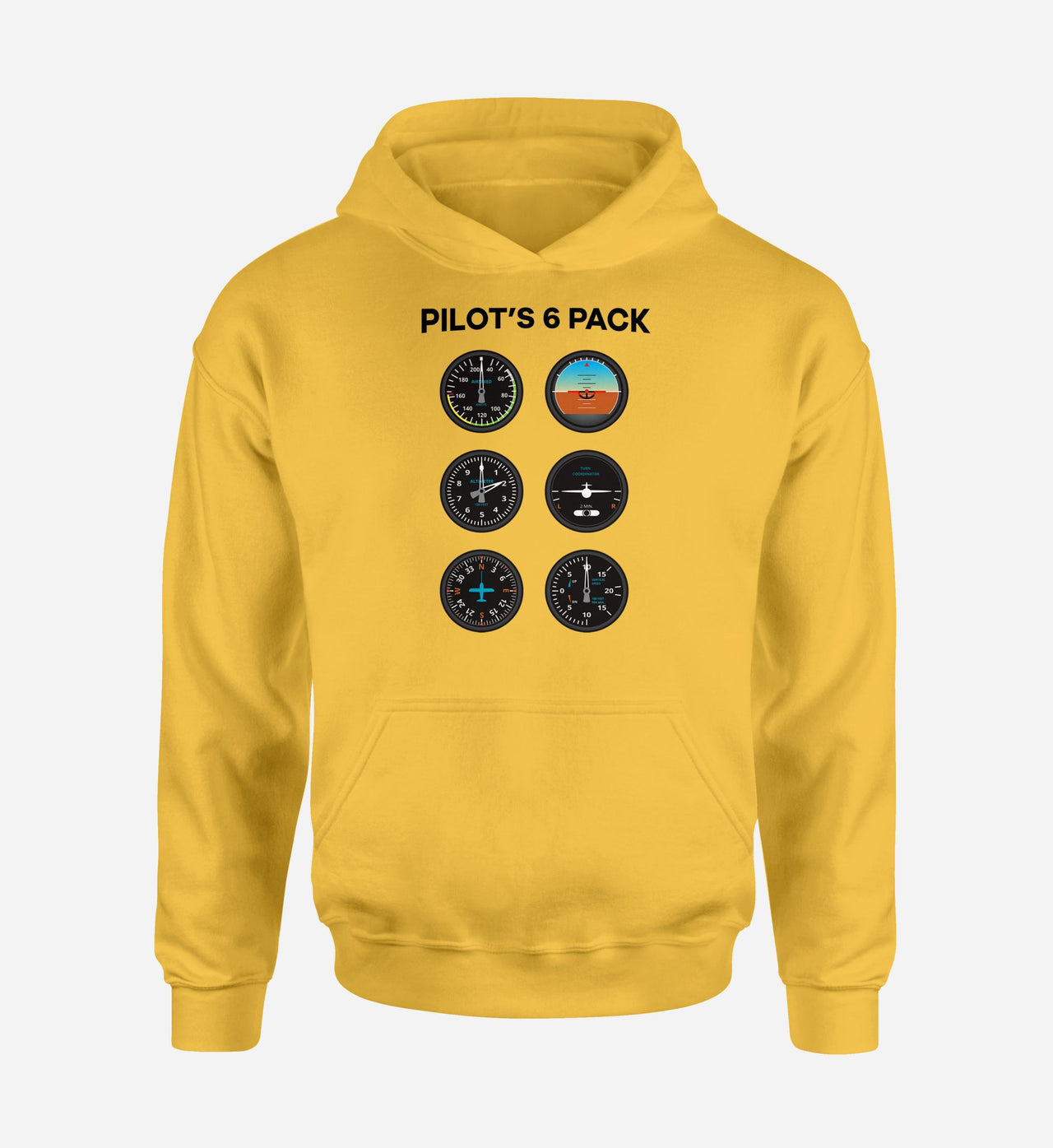 Pilot's 6 Pack Designed Hoodies