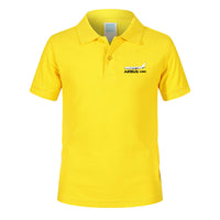 Thumbnail for The Airbus A380 Designed Children Polo T-Shirts