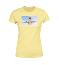 Thumbnail for Beautiful Airbus A330 on Approach Designed Women T-Shirts
