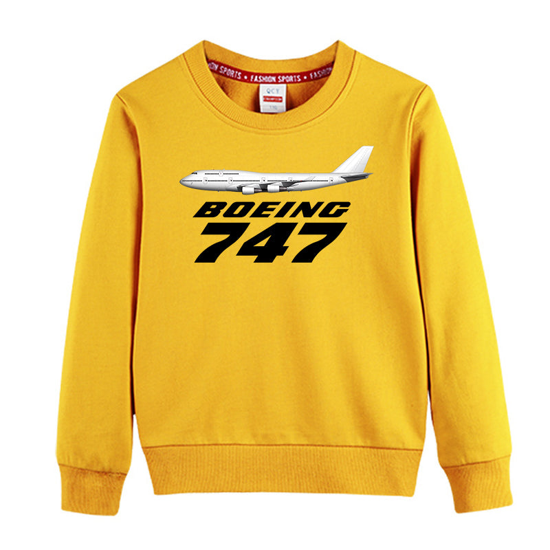 The Boeing 747 Designed "CHILDREN" Sweatshirts