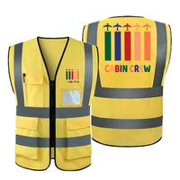 Thumbnail for Colourful Cabin Crew Designed Reflective Vests
