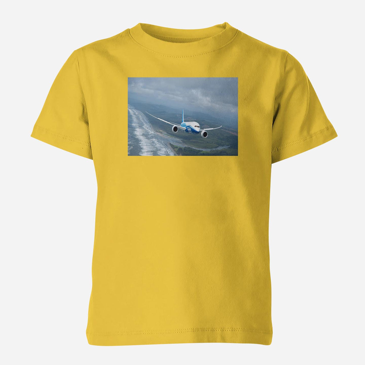 Cruising Boeing 787 Designed Children T-Shirts