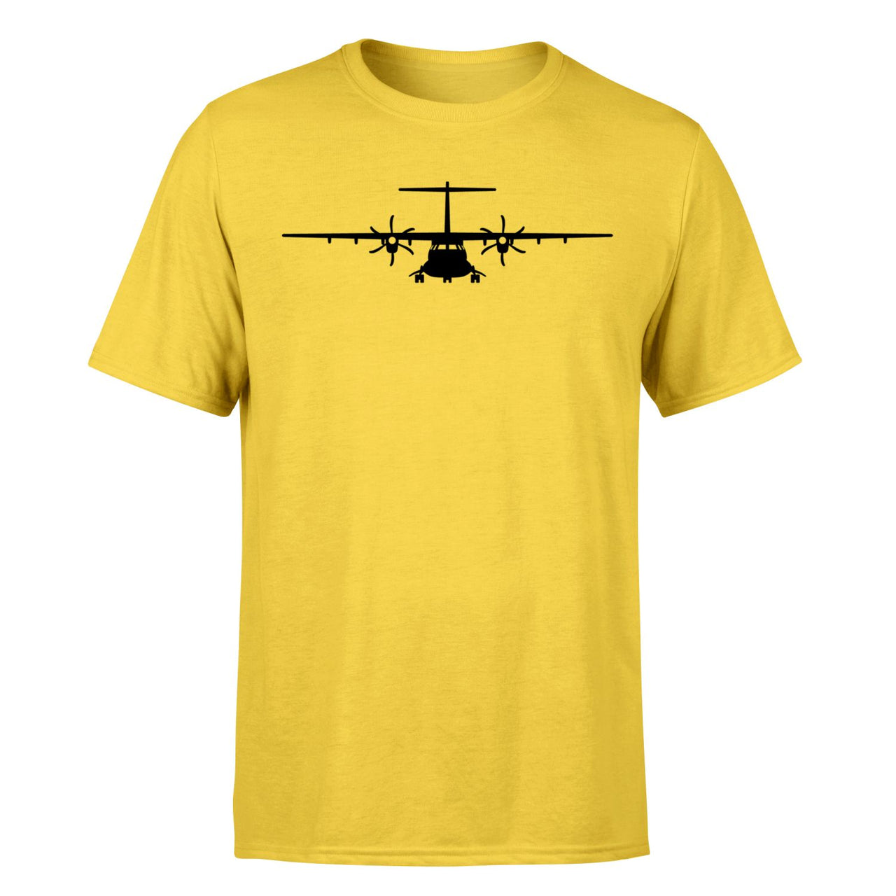 ATR-72 Silhouette Designed T-Shirts