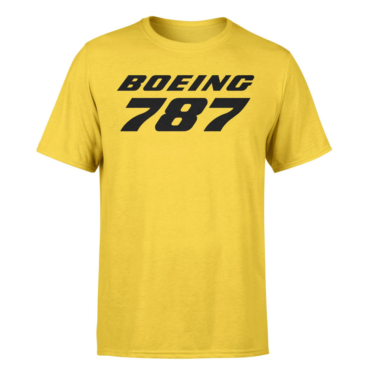 Boeing 787 & Text Designed T-Shirts