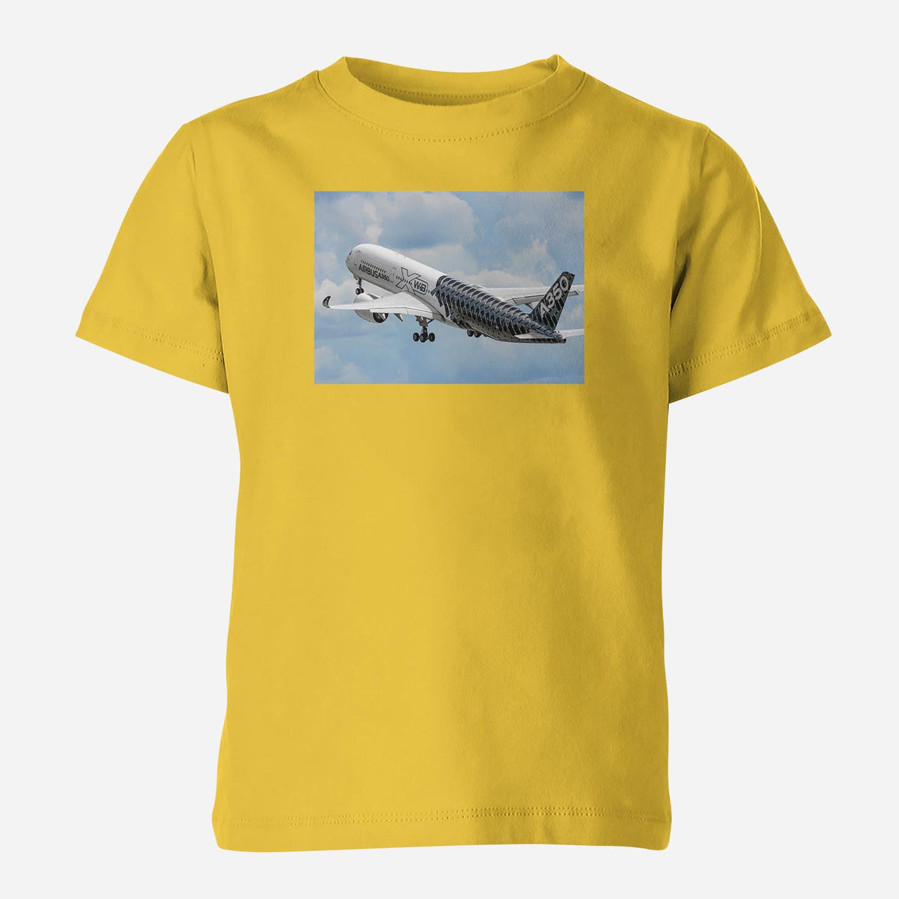 Departing Airbus A350 (Original Livery) Designed Children T-Shirts