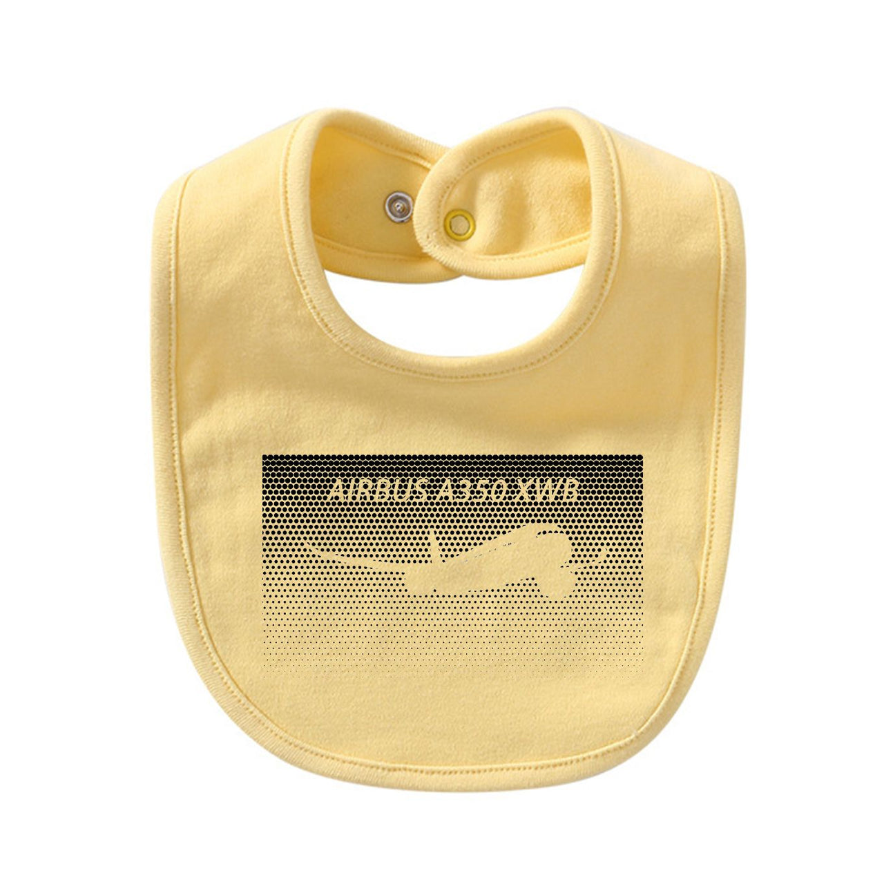 Airbus A350XWB & Dots Designed Baby Saliva & Feeding Towels