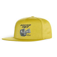 Thumbnail for Boeing 787 & GENX Engine Designed Snapback Caps & Hats