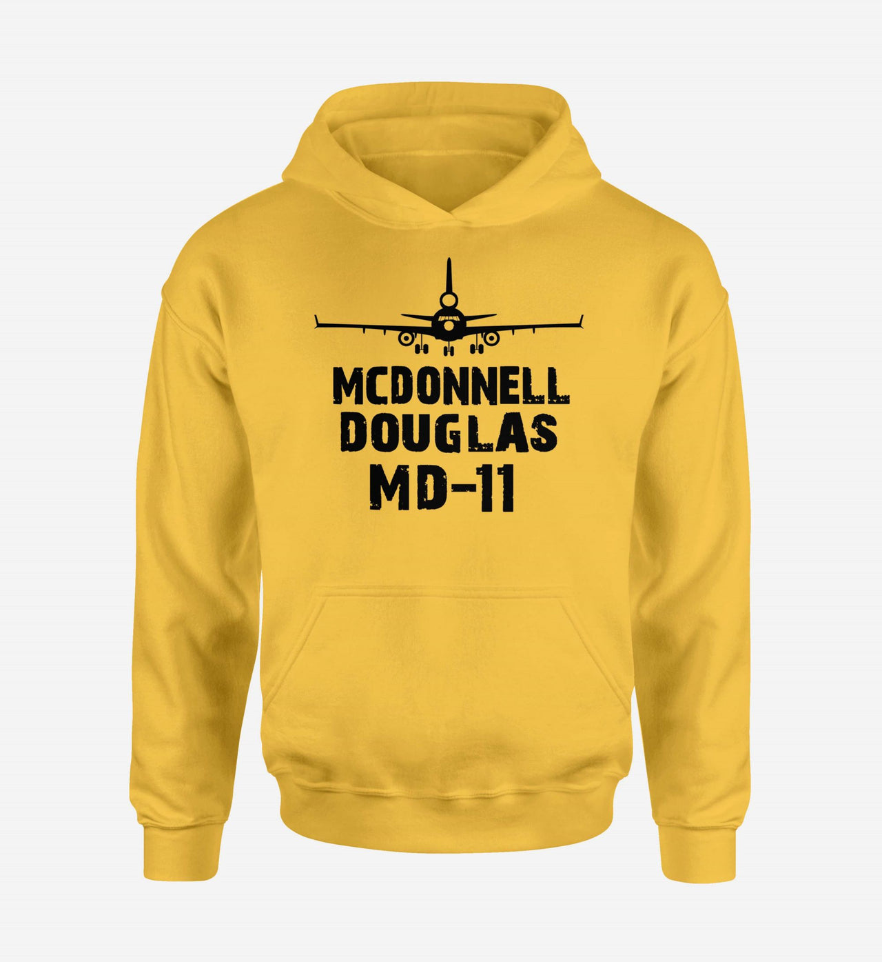 McDonnell Douglas MD-11 & Plane Designed Hoodies