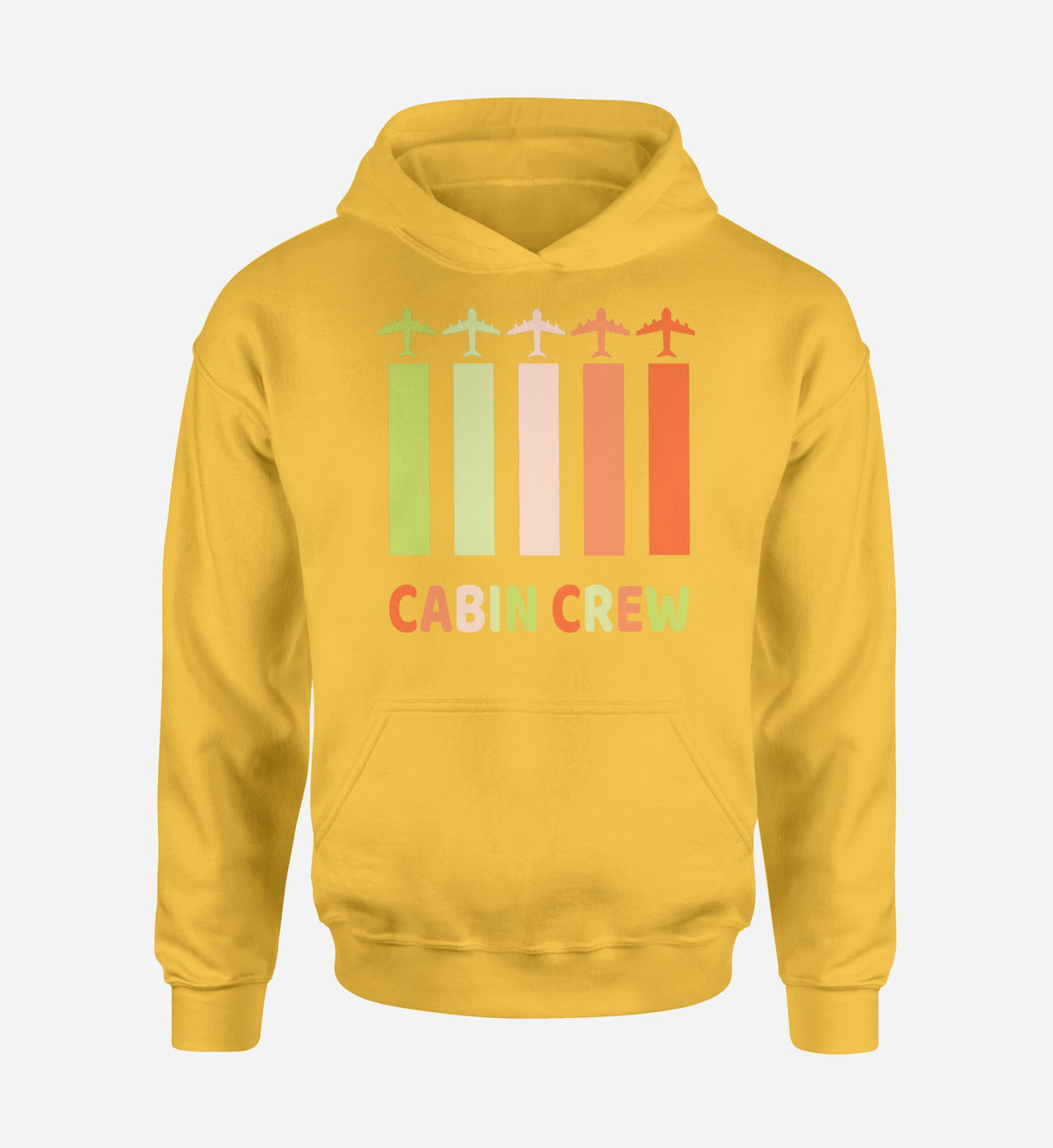 Colourful Cabin Crew Designed Hoodies