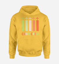 Thumbnail for Colourful Cabin Crew Designed Hoodies
