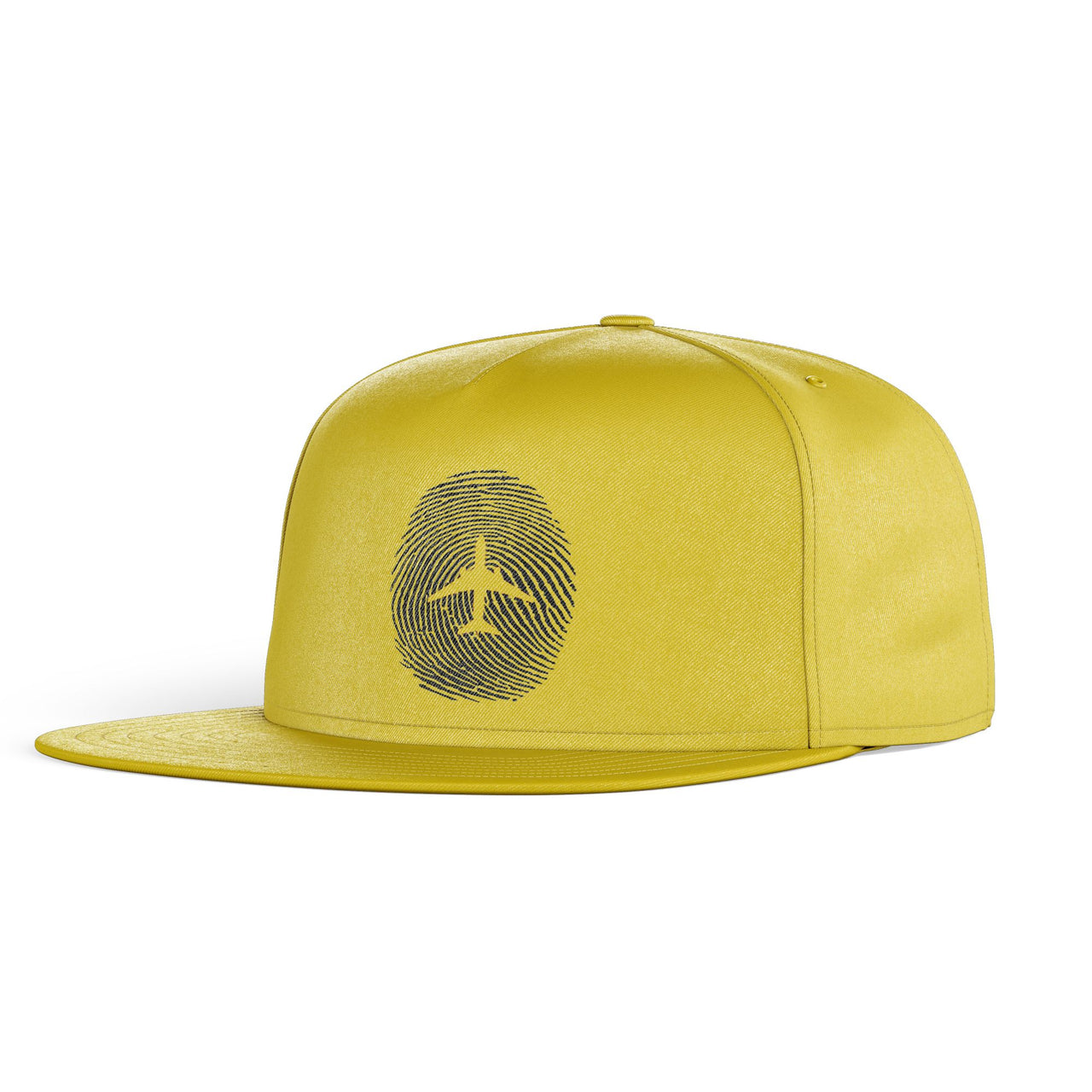 Aviation Finger Print Designed Snapback Caps & Hats