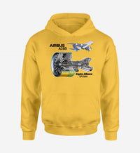 Thumbnail for Airbus A380 & GP7000 Engine Designed Hoodies