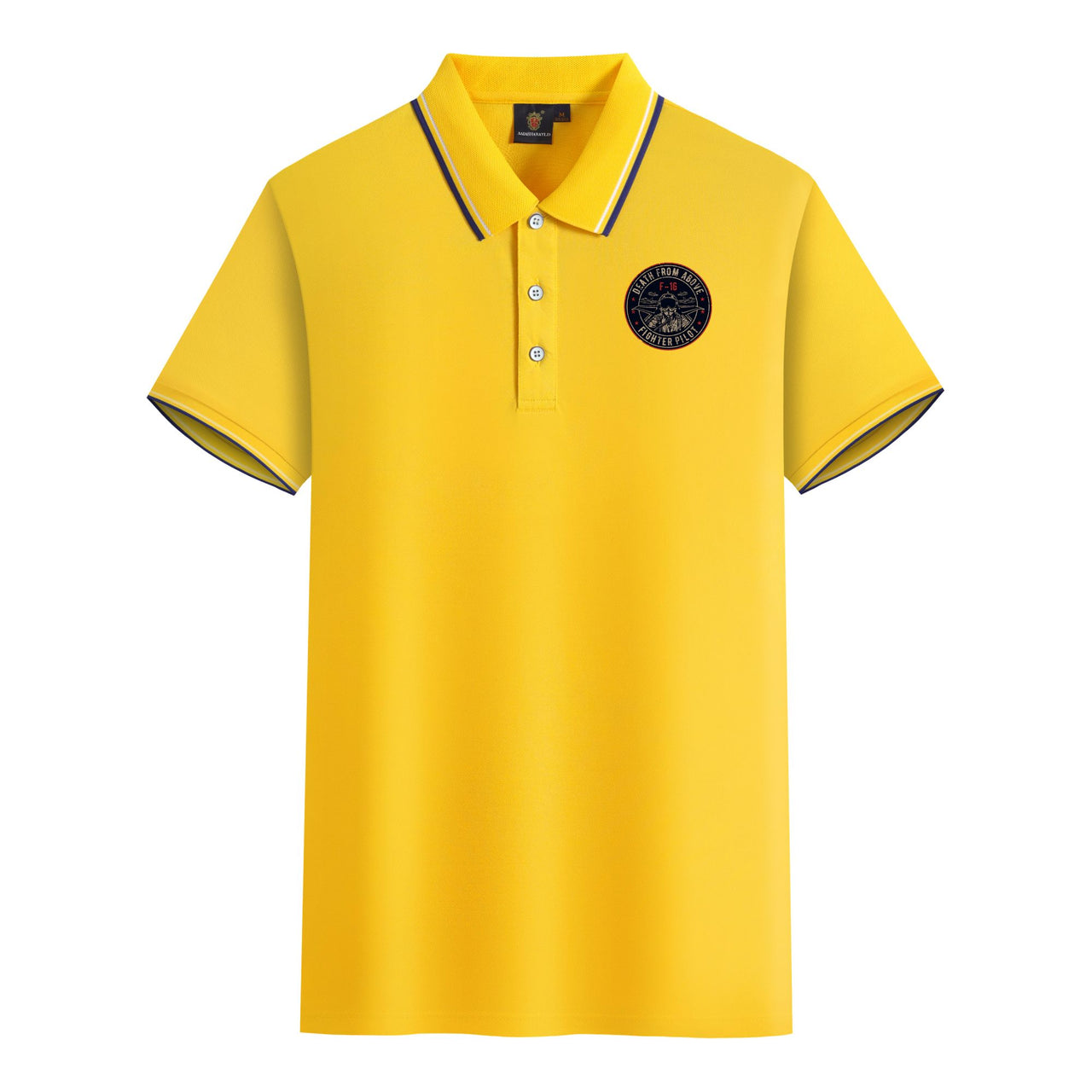 Fighter Jet 16 - Death From Above Designed Stylish Polo T-Shirts