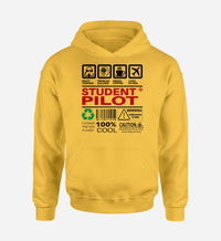 Thumbnail for Student Pilot Label Designed Hoodies