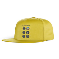 Thumbnail for Pilot's 6 Pack Designed Snapback Caps & Hats