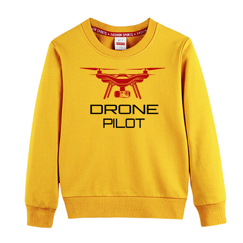 Drone Pilot Designed "CHILDREN" Sweatshirts