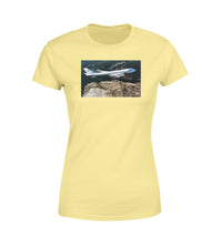 Thumbnail for Cruising United States Of America Boeing 747 Designed Women T-Shirts