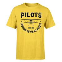 Thumbnail for Pilots Looking Down at People Since 1903 Designed T-Shirts