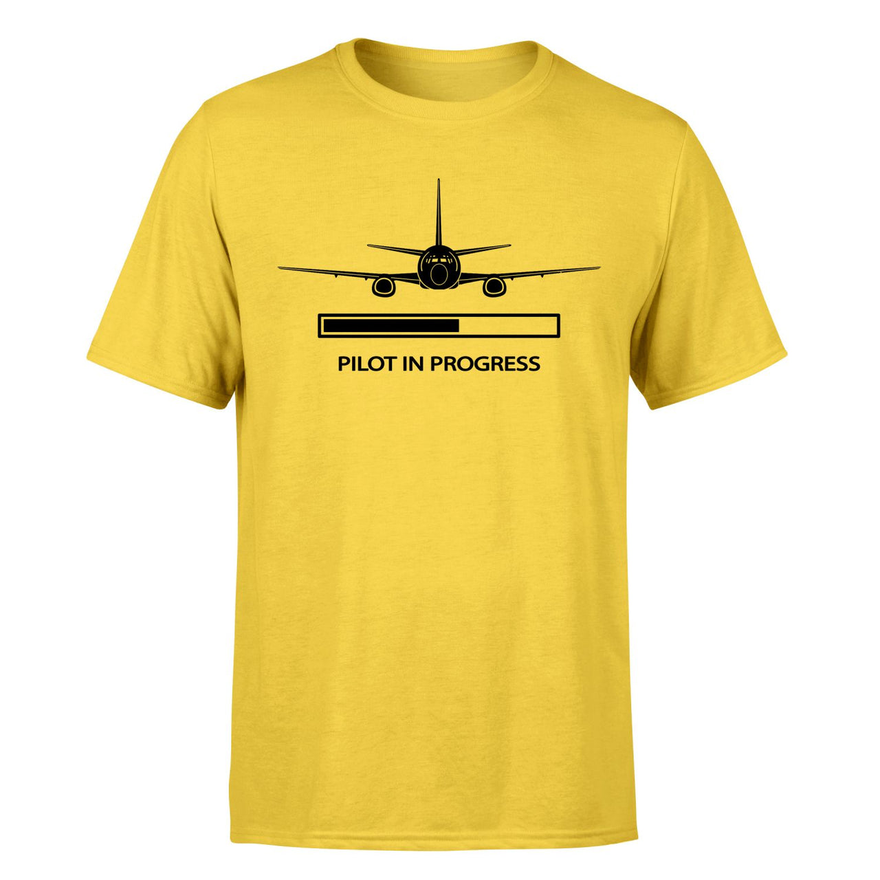 Pilot In Progress Designed T-Shirts