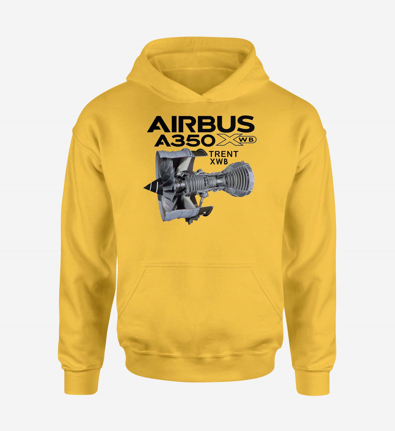Airbus A350 & Trent Wxb Engine Designed Hoodies