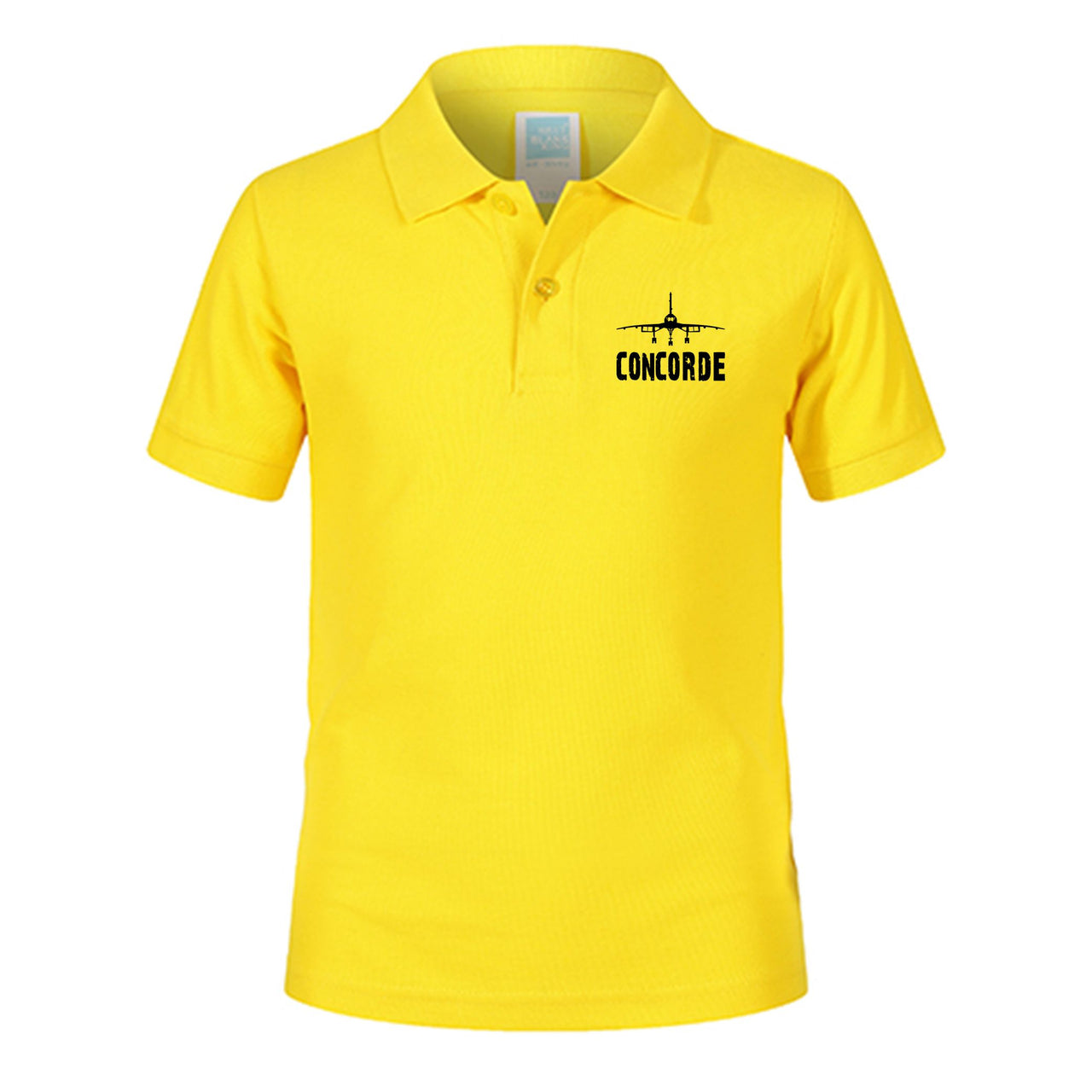 Concorde & Plane Designed Children Polo T-Shirts
