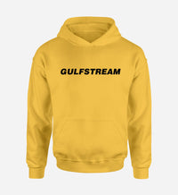 Thumbnail for Gulfstream & Text Designed Hoodies