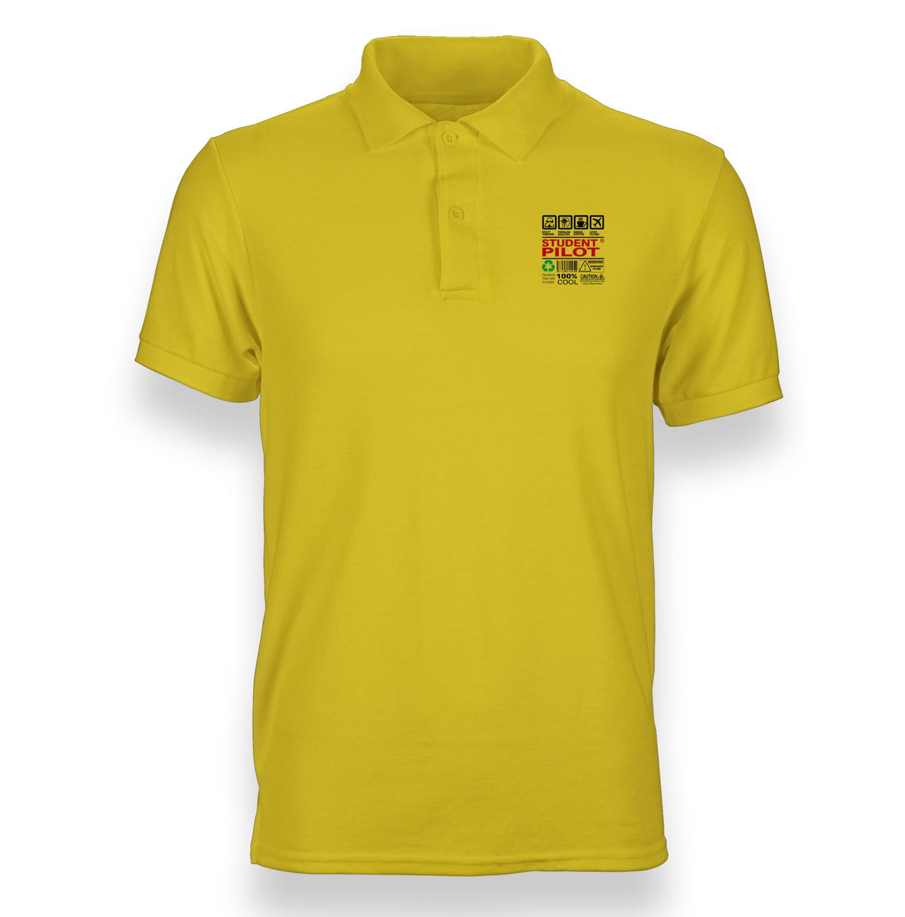 Student Pilot Label Designed "WOMEN" Polo T-Shirts