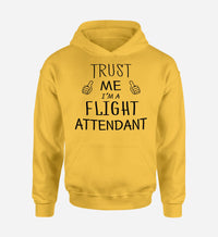 Thumbnail for Trust Me I'm a Flight Attendant Designed Hoodies