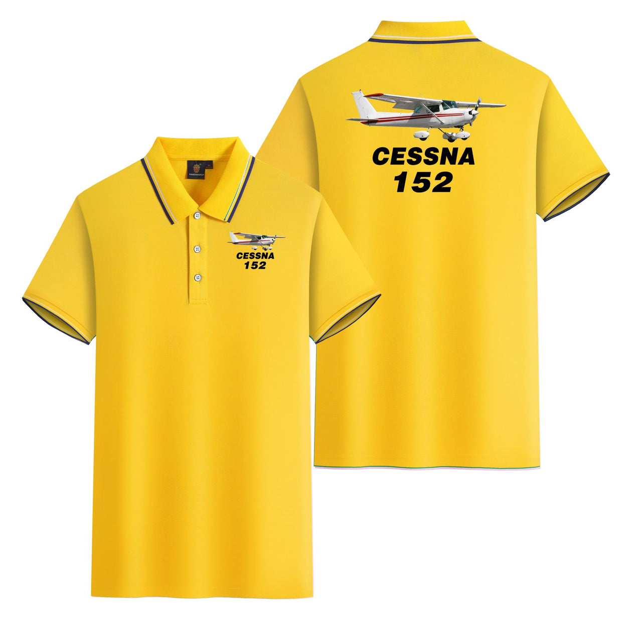 The Cessna 152 Designed Stylish Polo T-Shirts (Double-Side)