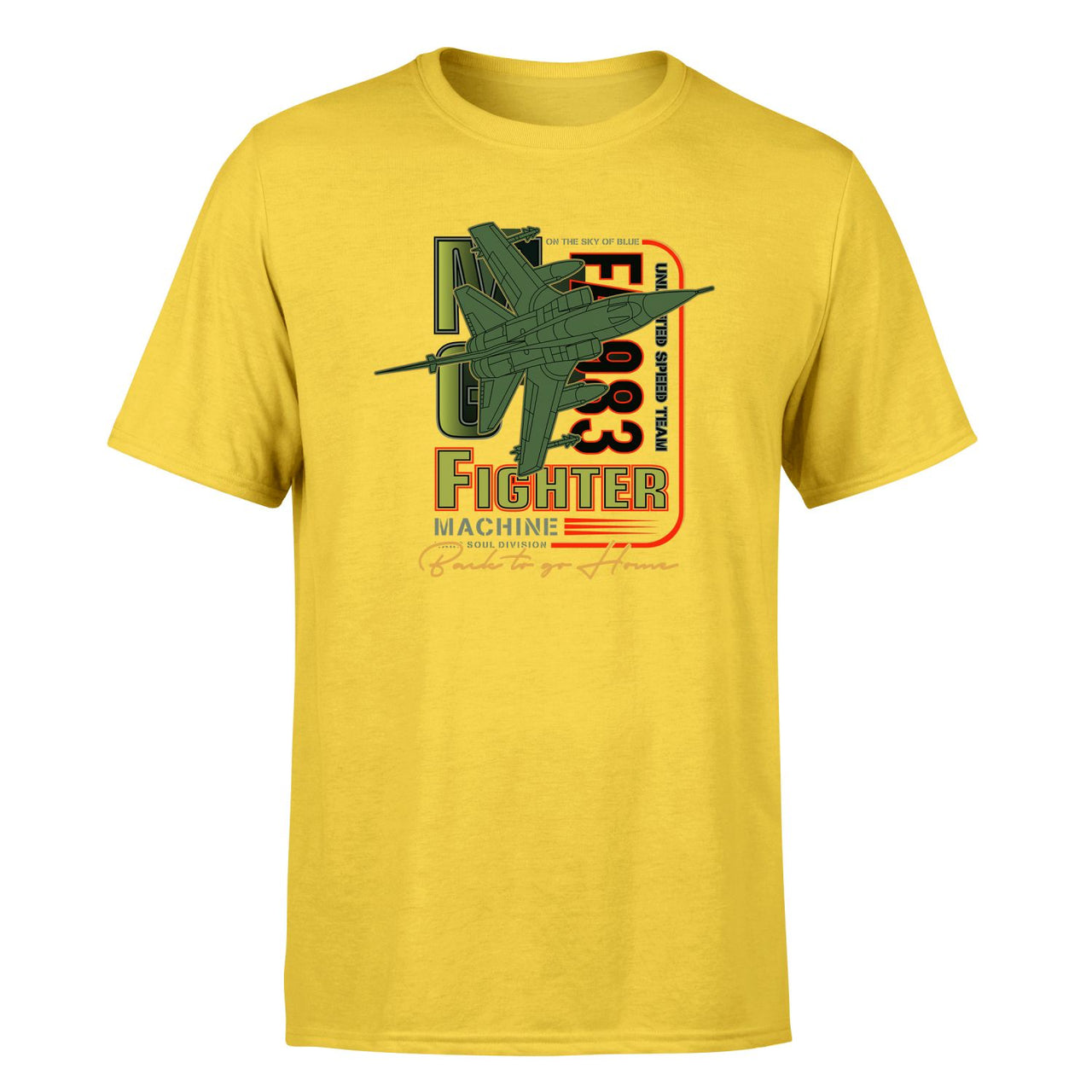 Fighter Machine Designed T-Shirts