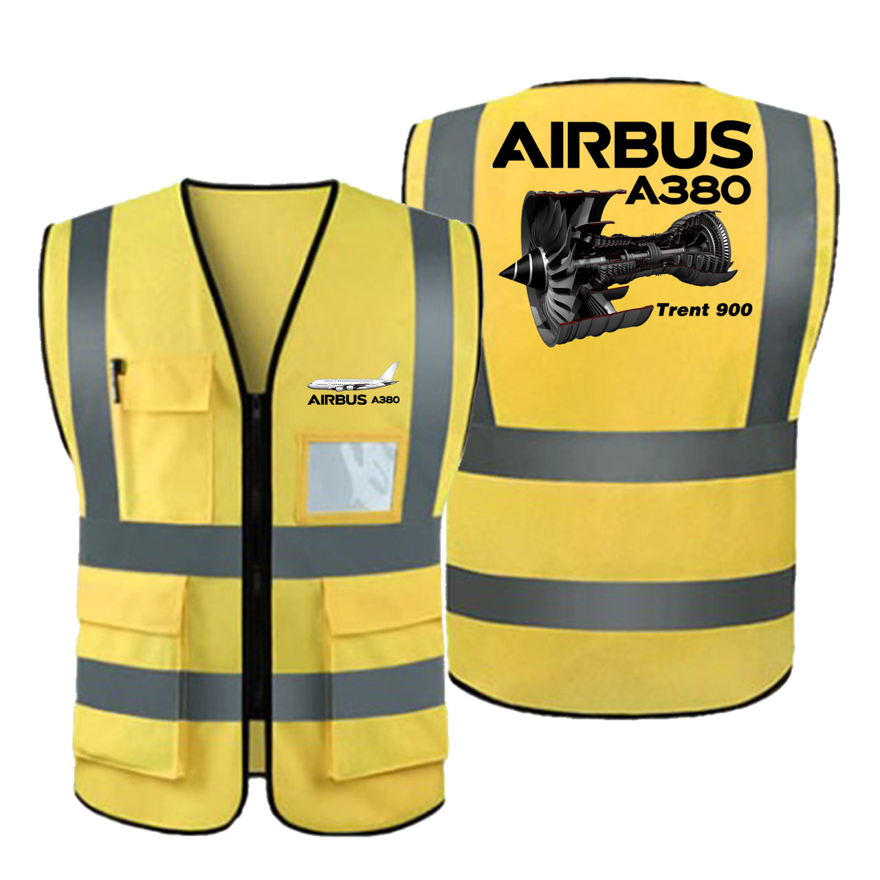 Airbus A380 & Trent 900 Engine Designed Reflective Vests