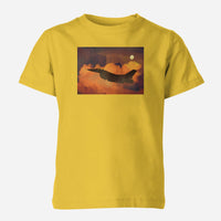 Thumbnail for Departing Fighter Jet 16 Designed Children T-Shirts