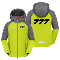 Thumbnail for 777 Flat Text Designed Children Polar Style Jackets