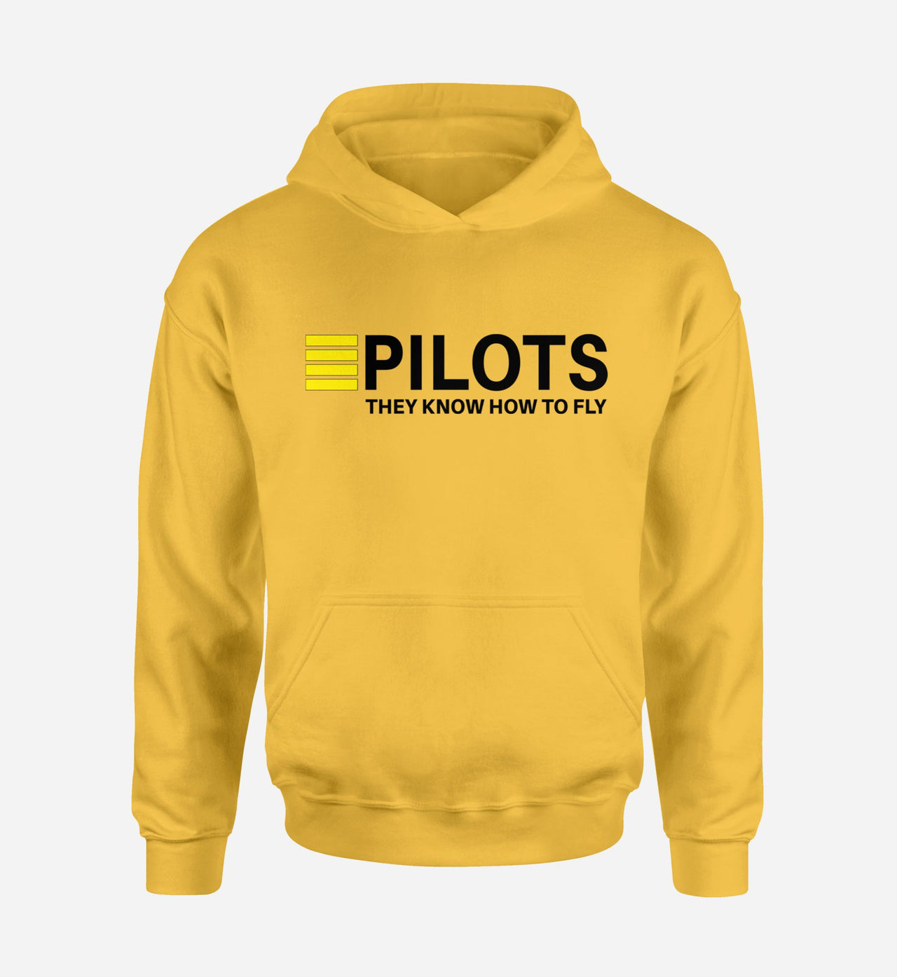 Pilots They Know How To Fly Designed Hoodies
