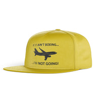 Thumbnail for If It Ain't Boeing I'm Not Going! Designed Snapback Caps & Hats