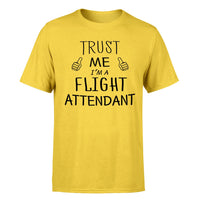Thumbnail for Trust Me I'm a Flight Attendant Designed T-Shirts
