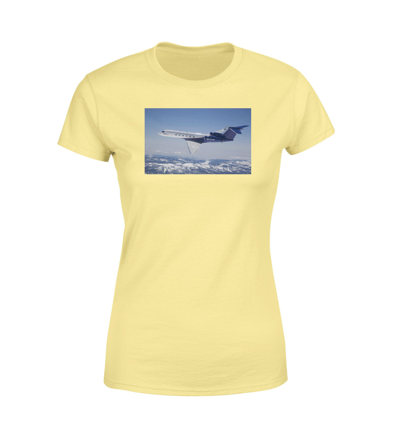 Cruising Gulfstream Jet Designed Women T-Shirts