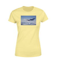 Thumbnail for Cruising Gulfstream Jet Designed Women T-Shirts
