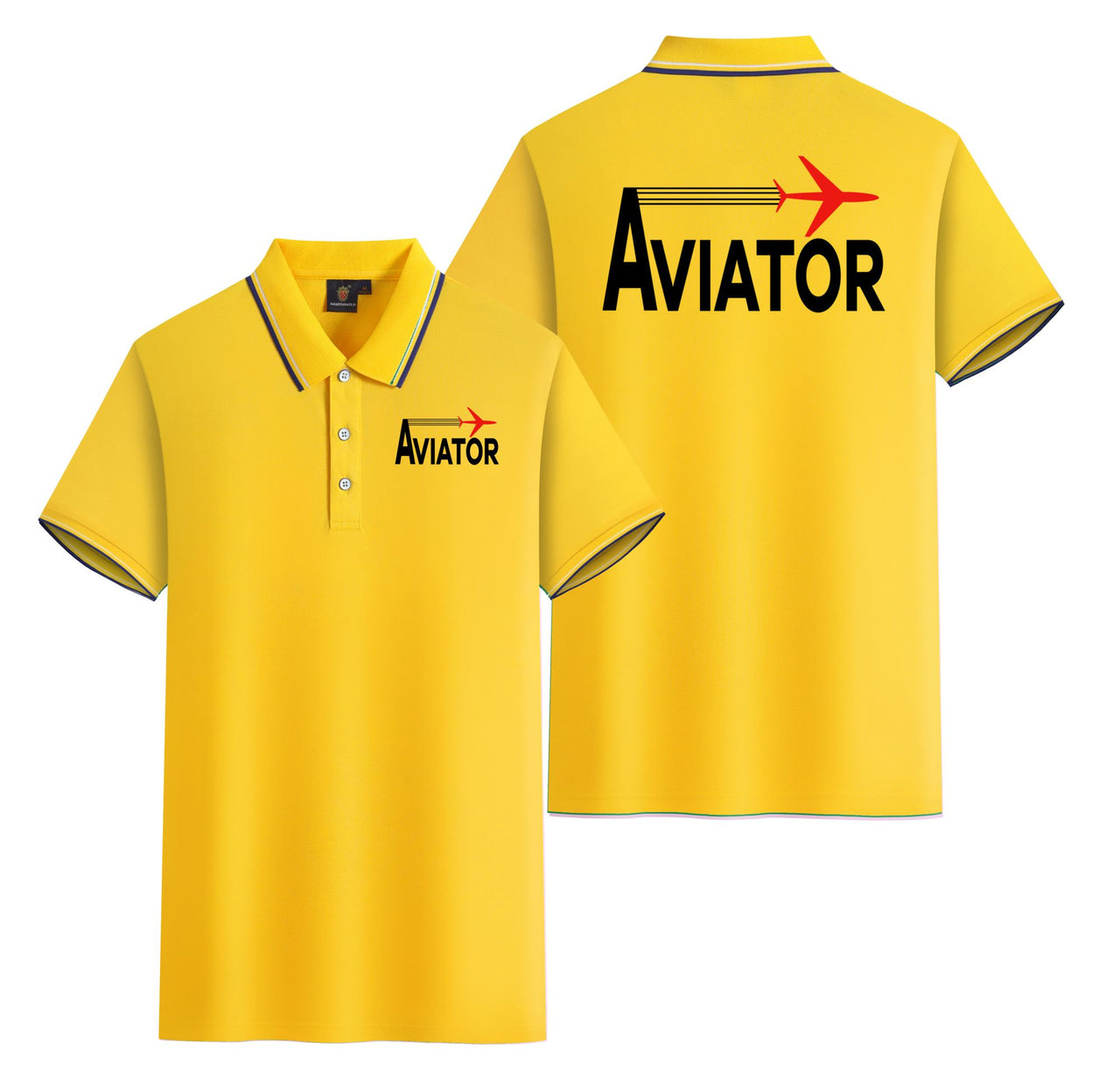 Aviator Designed Stylish Polo T-Shirts (Double-Side)