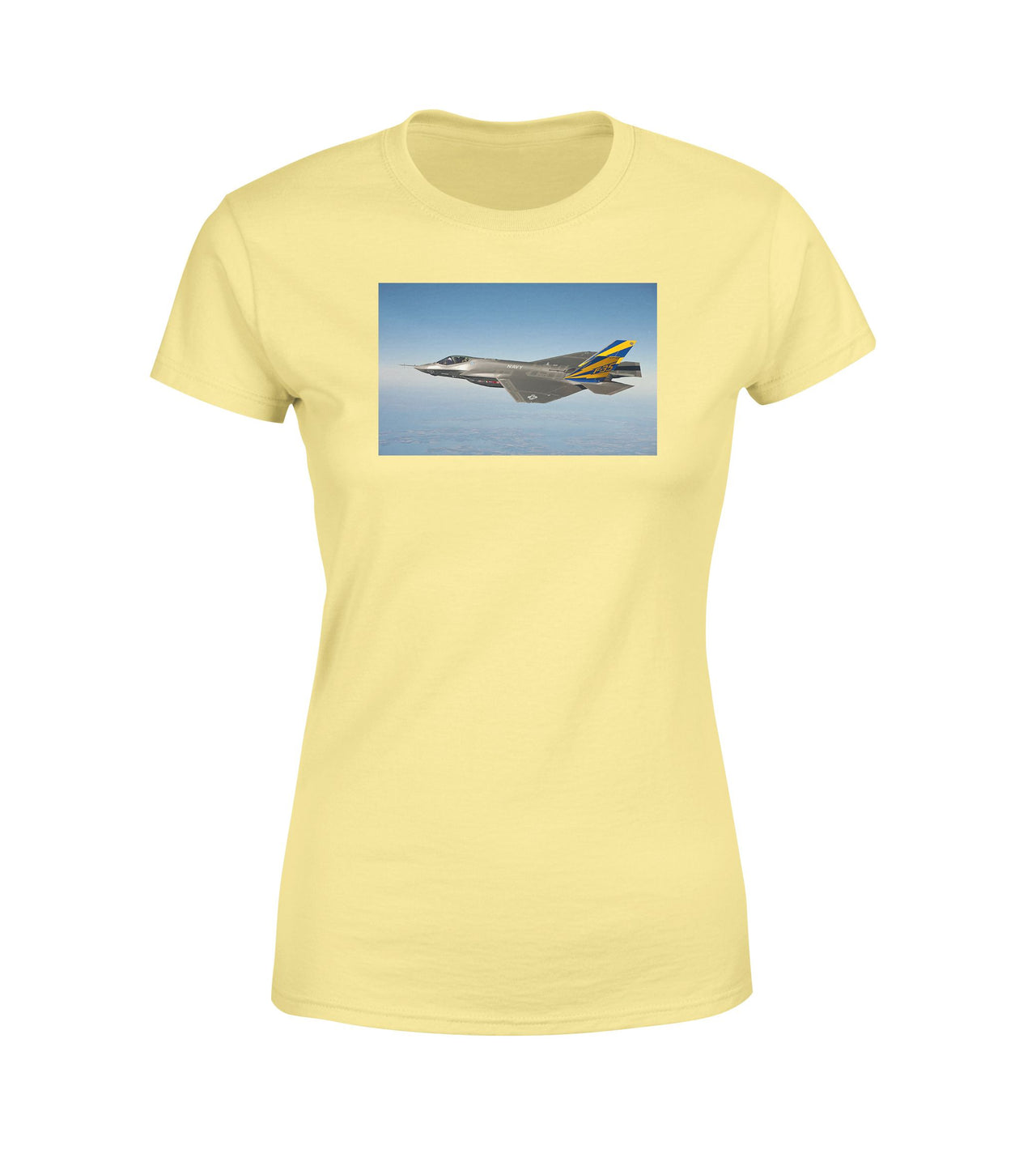 Cruising Fighting Falcon F35 Designed Women T-Shirts