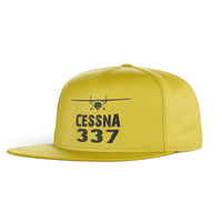Thumbnail for Cessna 337 & Plane Designed Snapback Caps & Hats