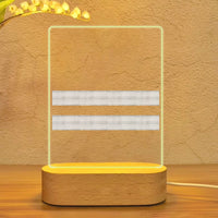 Thumbnail for Pilot Epaulettes (Silver) 2 Lines Designed Night Lamp