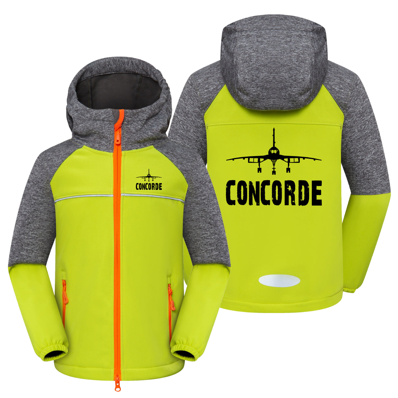 Concorde & Plane Designed Children Polar Style Jackets