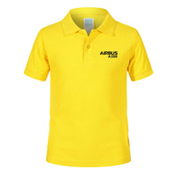 Thumbnail for Airbus A320 & Text Designed Children Polo T-Shirts