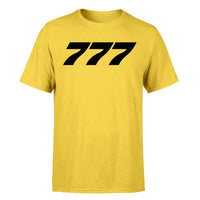 Thumbnail for 777 Flat Text Designed T-Shirts