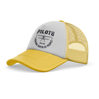Thumbnail for Pilots Looking Down at People Since 1903 Designed Trucker Caps & Hats