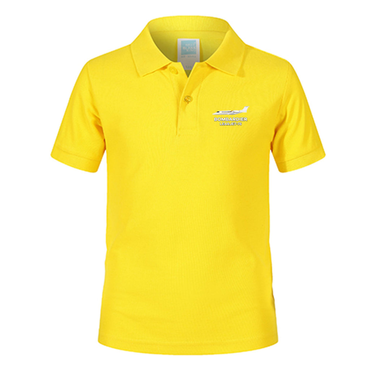 The Bombardier Learjet 75 Designed Children Polo T-Shirts